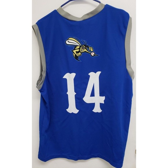 Houston Astros Minor League Sugarland Skeeter Jersey #14 2014 Youth XL - Picture 2 of 4